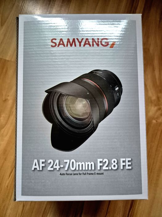 Obiektyw Samyang AF 24-70mm F2.8 Sony FE 24 70 2.8 jasny zoom