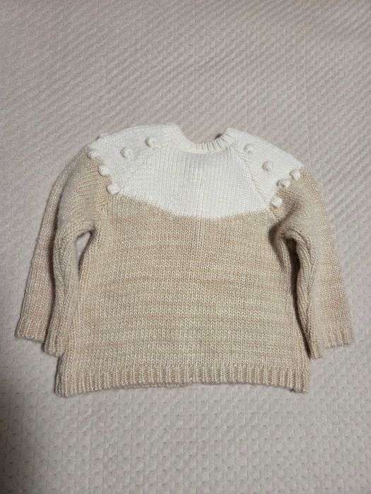 Sweter Zara 9-12m (80 cm) dziewczęcy.