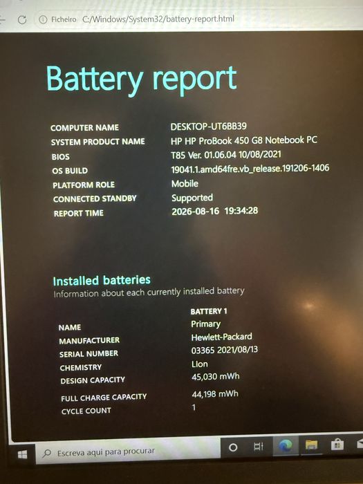 HP Probook 450 G8