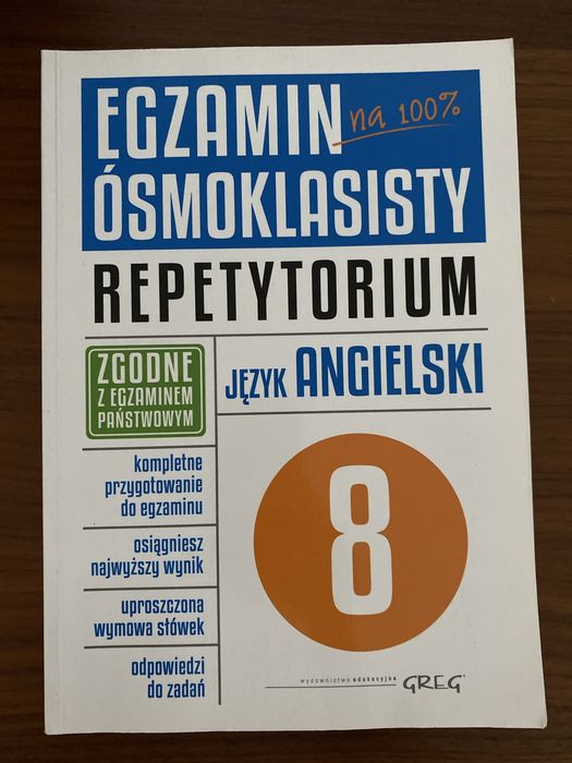 Język angielski. Egzamin ósmoklasisty. Repetytorium