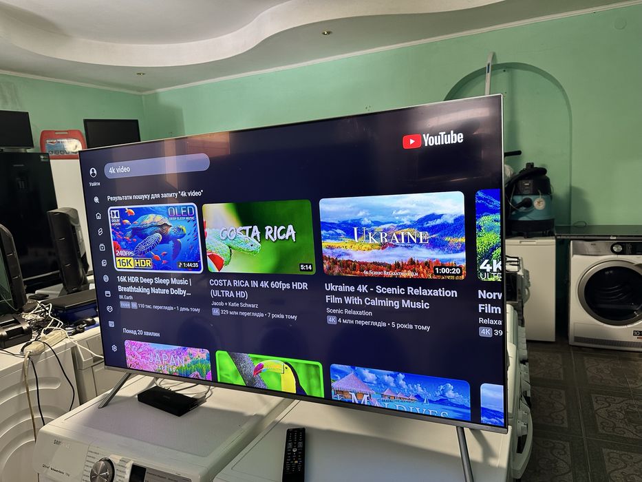 Телевізор Samsung 55” 4K Smart TV (UE55MU7009)