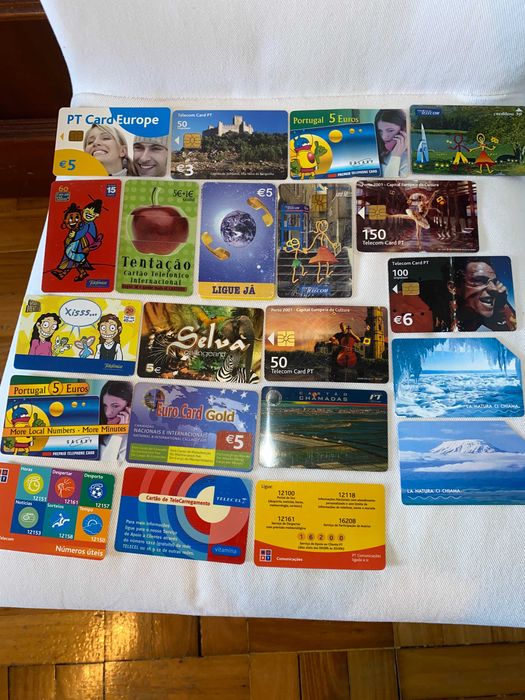 Cartões de Telefone