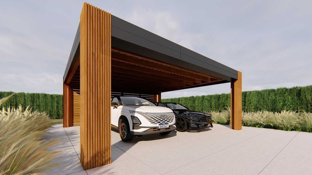 Wiata garażowa Ankona 7M