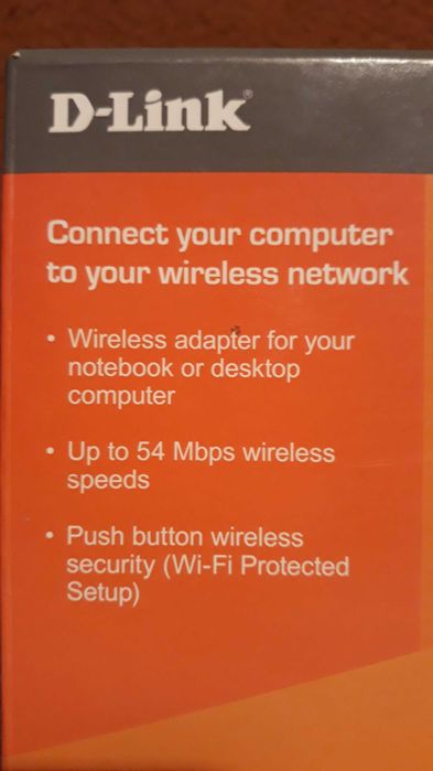 D-Link Pen Wireless G USB Adapter – New – Shipping Included64740412280963123