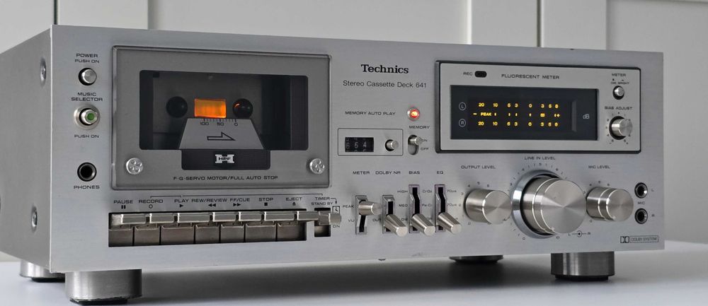 Magnetofon kasetowy Deck Technics Stereo Cassette Deck RS-641