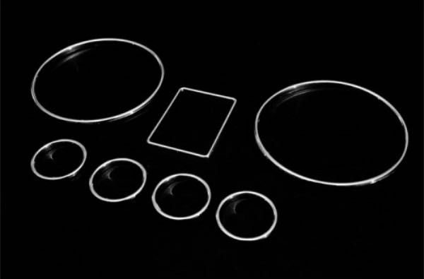 Aros Cromados Quadrante BMW E36 E46 /Audi A3 8L /Golf 4 /Golf 3 (NOVO)