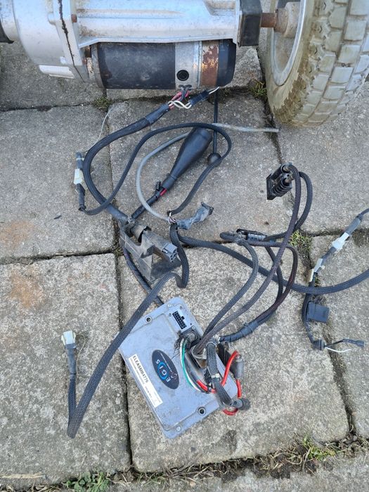 Silnik elektryczny do wózka inwalidzkiego