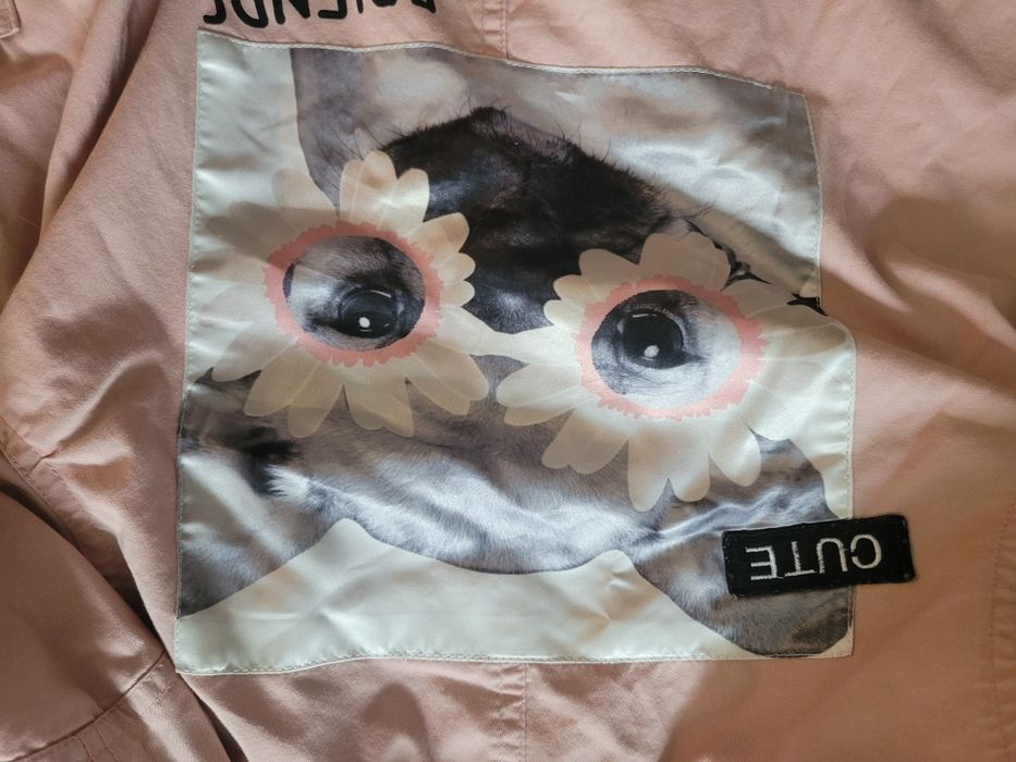 Kurtka reserved h&m parka plaszcz przeciwdeszczowy softshell 128-134