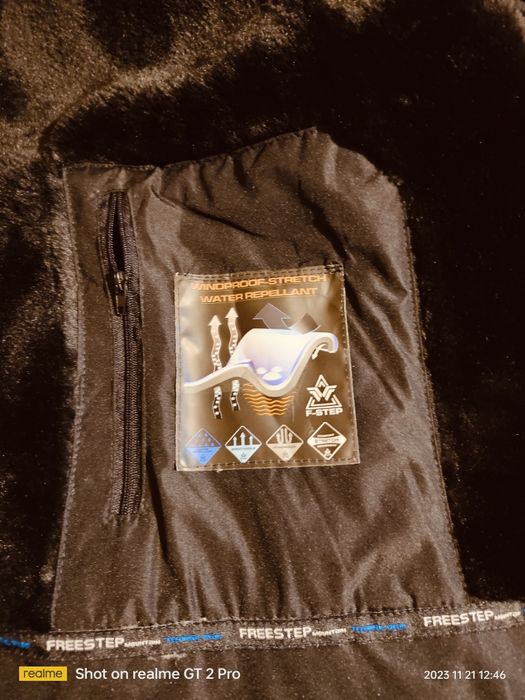 Kurtka męska zimowa, wodoodporna 6XL