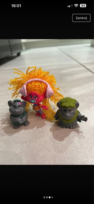 Trolle figurki zestaw
