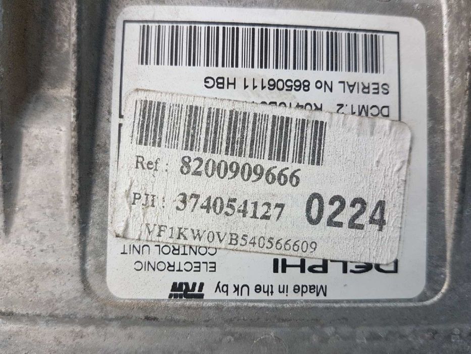 CENTRALINA DO MOTOR UCE RENAULT KANGOO AUTHENTIQUE