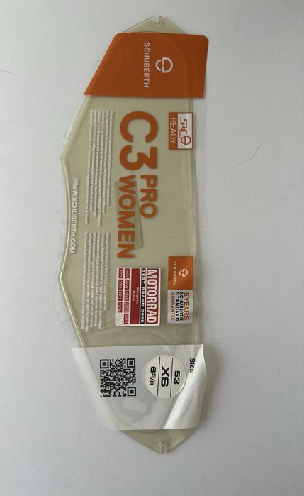 Capacete Schuberth C3 pro Woman Tamanho XS