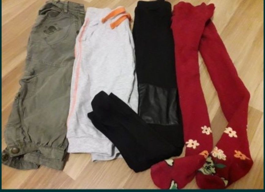 Paka 11szt kurtka Brugi softshell spodnie bluzy sukienki klapki r.134