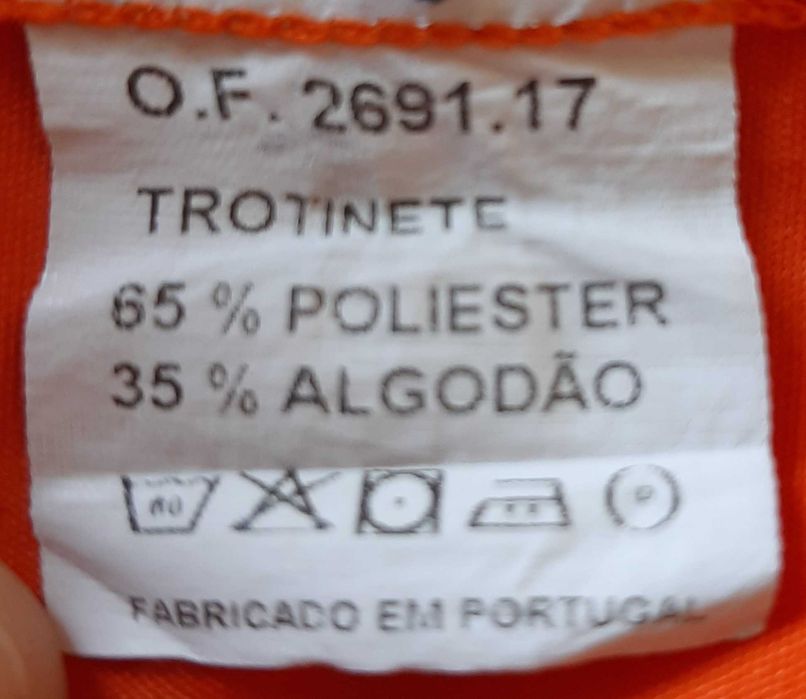Bibe escolar unissexo 24 Meses Tamanho 2