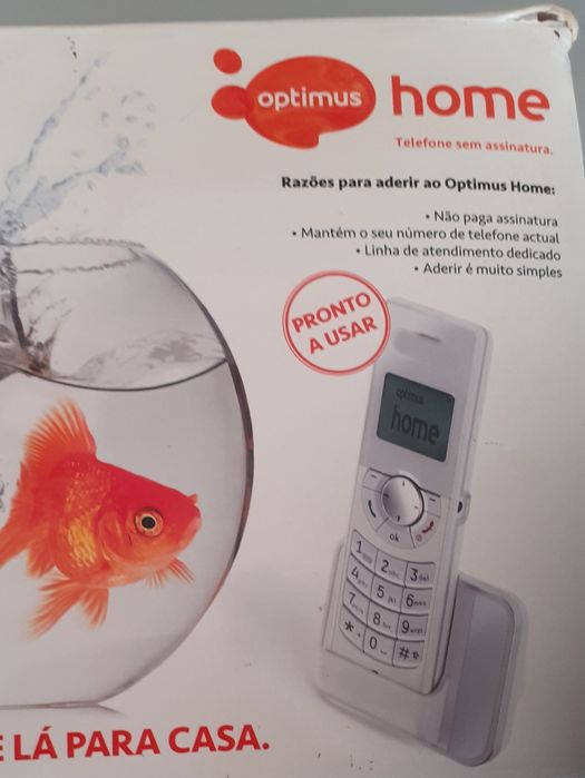 Cordless phone but requires used Optimus brand card64586156837762121