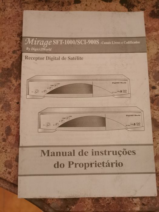 Receptor Digital Satélite - Mirage SFT-1000