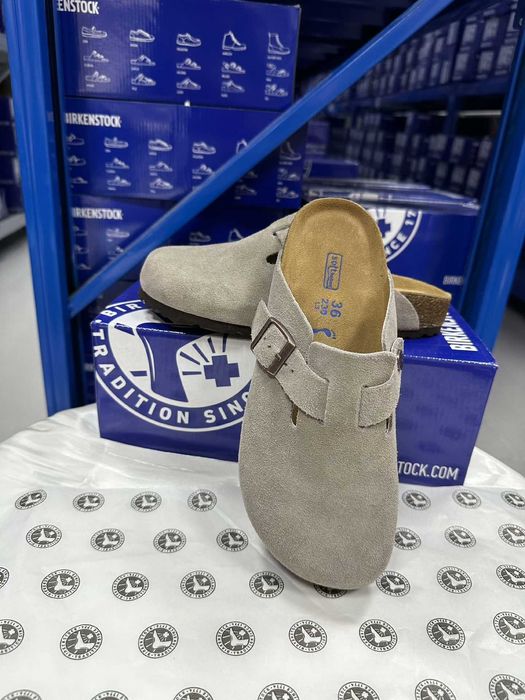 Birkenstock Boston beżowe 40