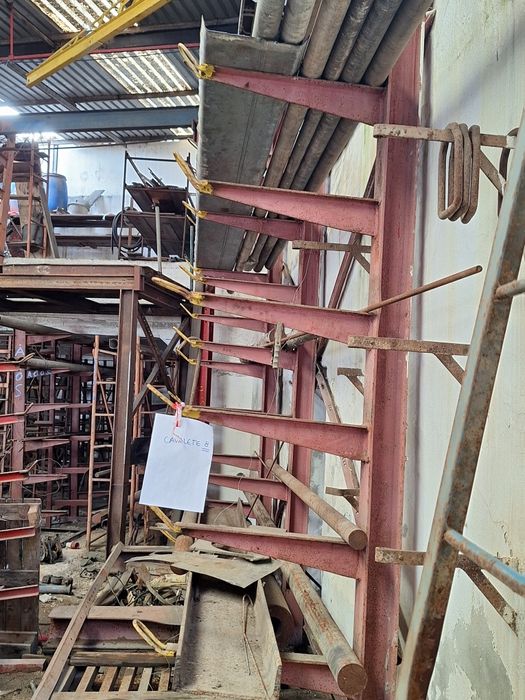 Estrutura de ferro de arrumação (N.° 8) - Usado