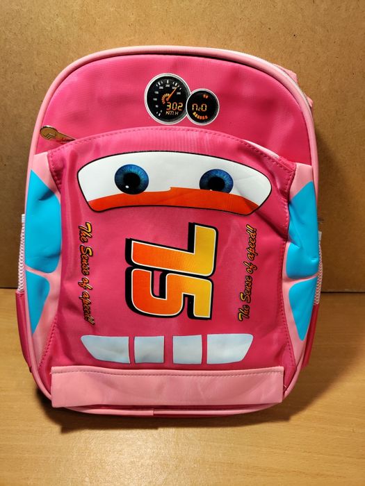 Plecak dziecięcy w stylu Auta Błyskawica McQueen