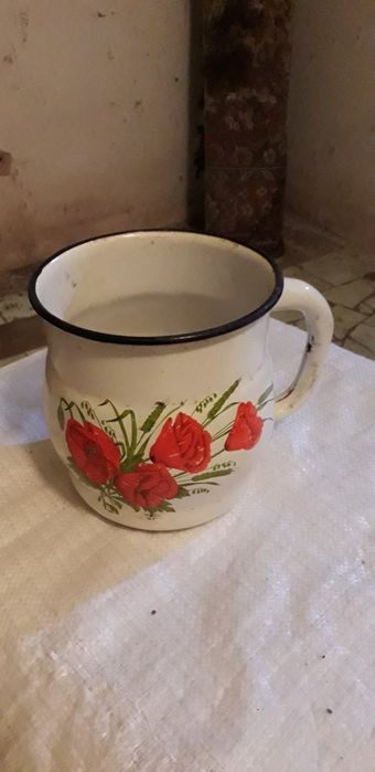 Кувшин СССР. Эмалированный.