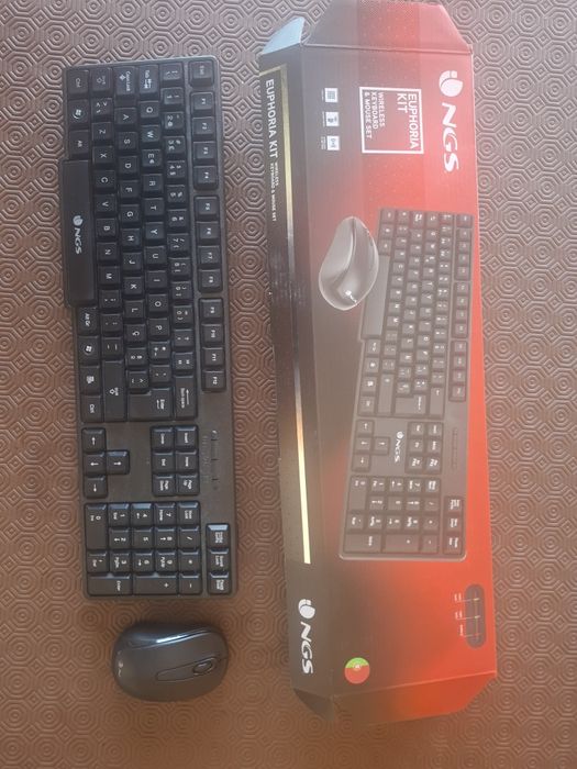 Teclado e rato wireless NGS