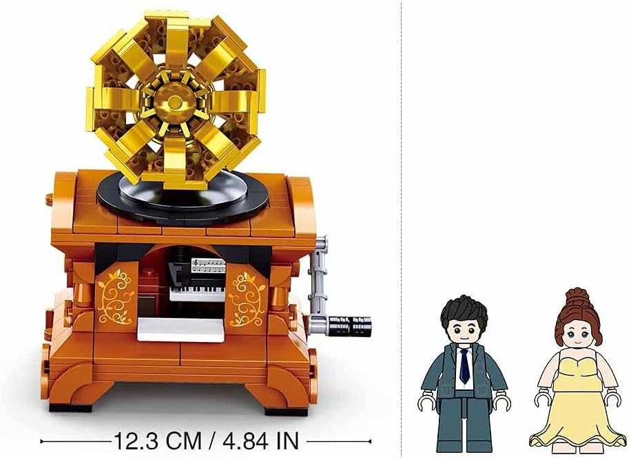 Конструктор Лего Lego  Sluban Creator Antique Граммофон Шарманка Патеф