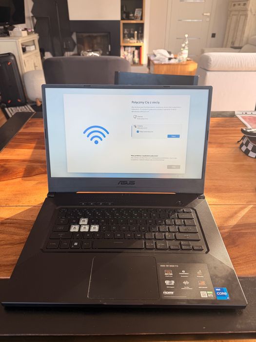 Laptop gamingowy Asus FX516P Tuf Dash F15