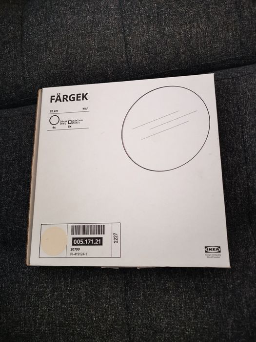 Conjunto de 4 espelhos ikea