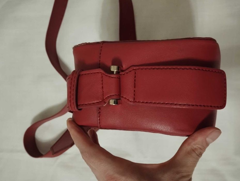 Сумка red Valentino крос боді  22*15*8 червона