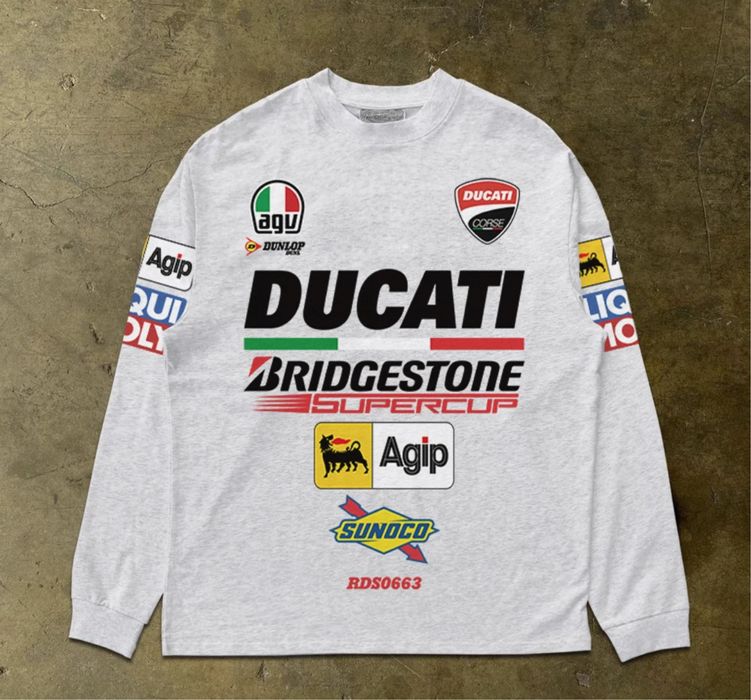 Camisa Ducati manga comprida