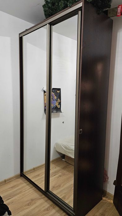 Szafa przesuwana 130x58x236cm wenge