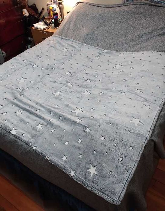 Manta magica  brilha no escuro