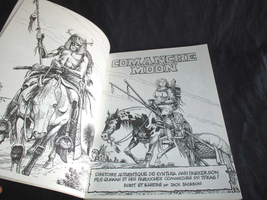 Livro BD Comanche Moon Artefact 1980