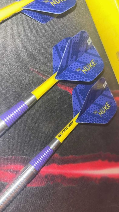 Lotki target Luke littler Brass zestaw 22 elementów
