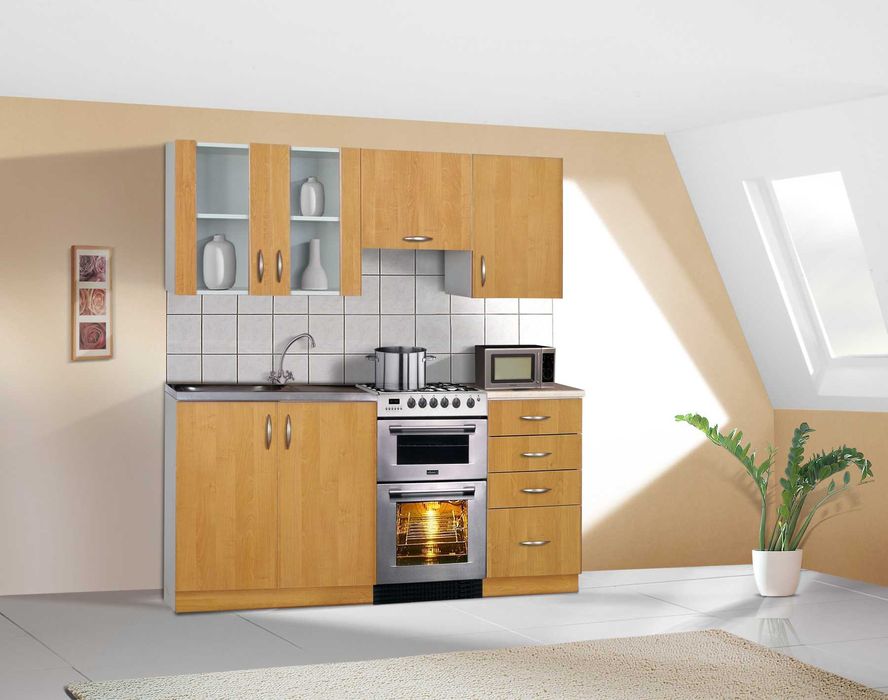 Meble Kuchenne Modułowe Sansa Olcha kuchnia szafki szafka