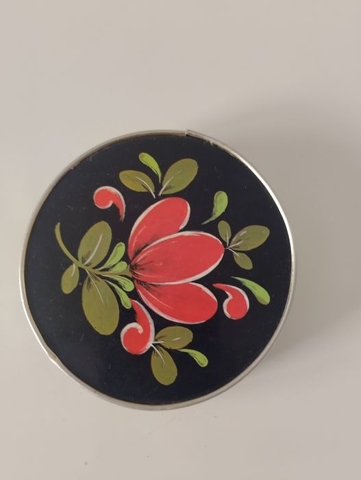 Składane stojące lusterko vintage