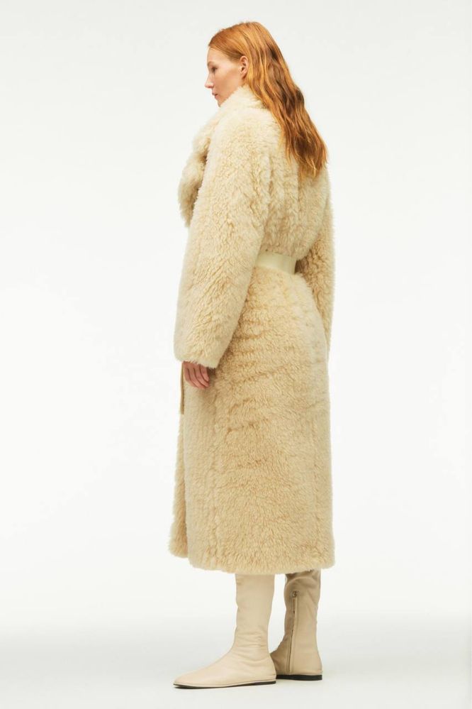 Płaszcz ze sztucznego futerka limited edition Zara Warszawa
