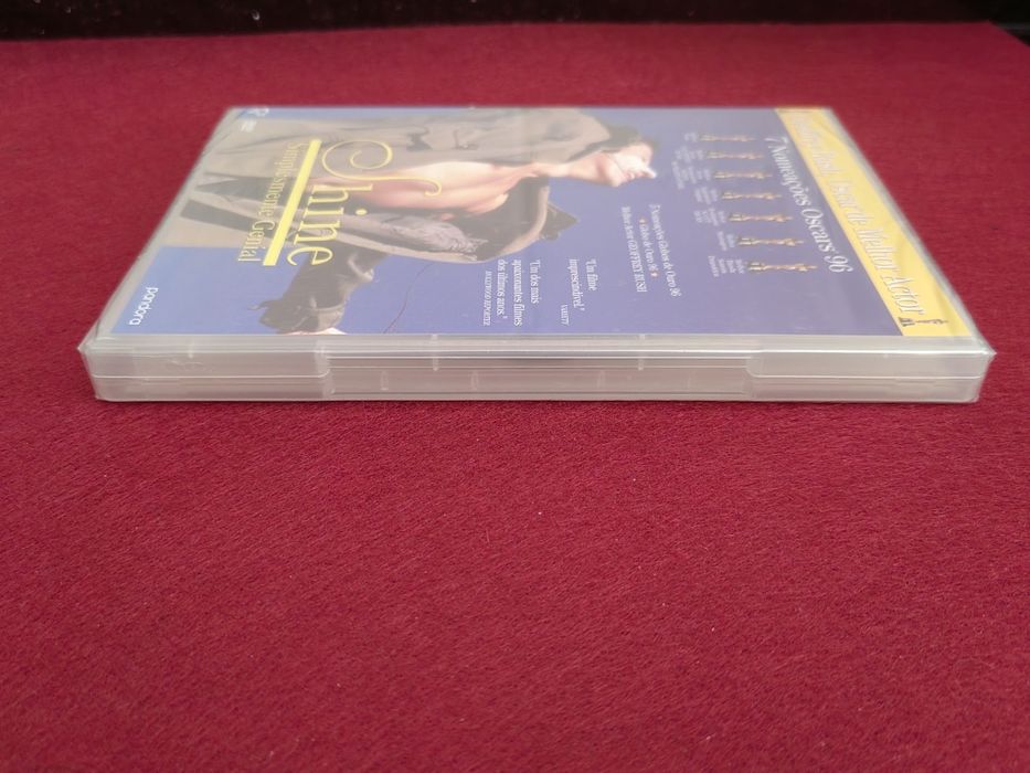 Filme DVD "Shine - Simplesmente Genial" novo e selado