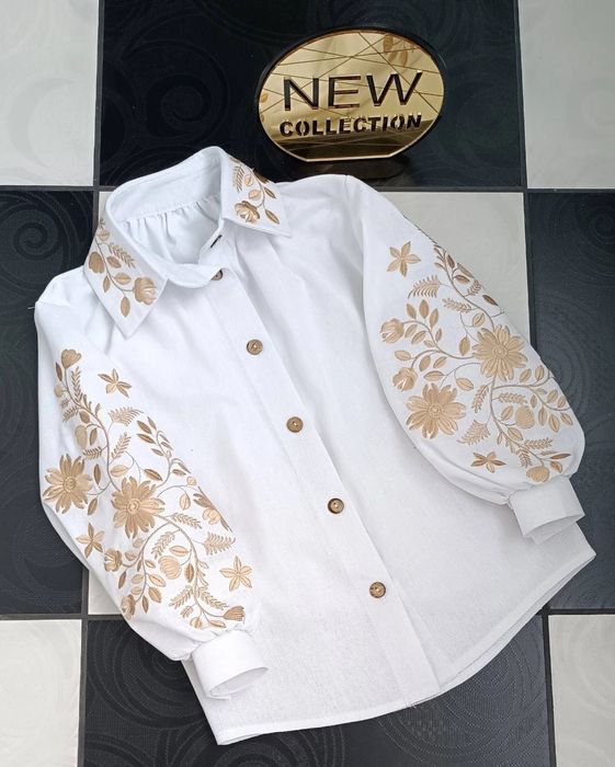 Сорочка,блузка з вишивкою 128,134,140,146