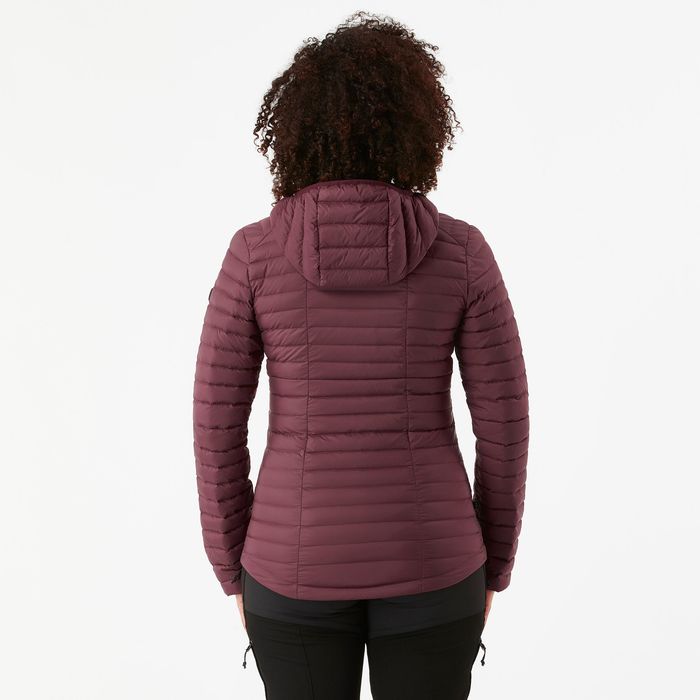 Casaco de penas de Trekking na montanha com capuz - MT100 -5°C -