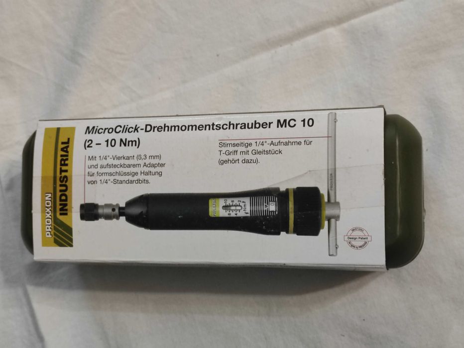 Proxxon 23 347 Chave Dinamométrica MicroClick MC 5, 1-5 Nm