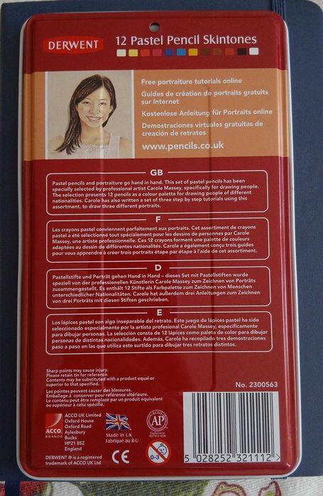 Lápis de cor Derwent