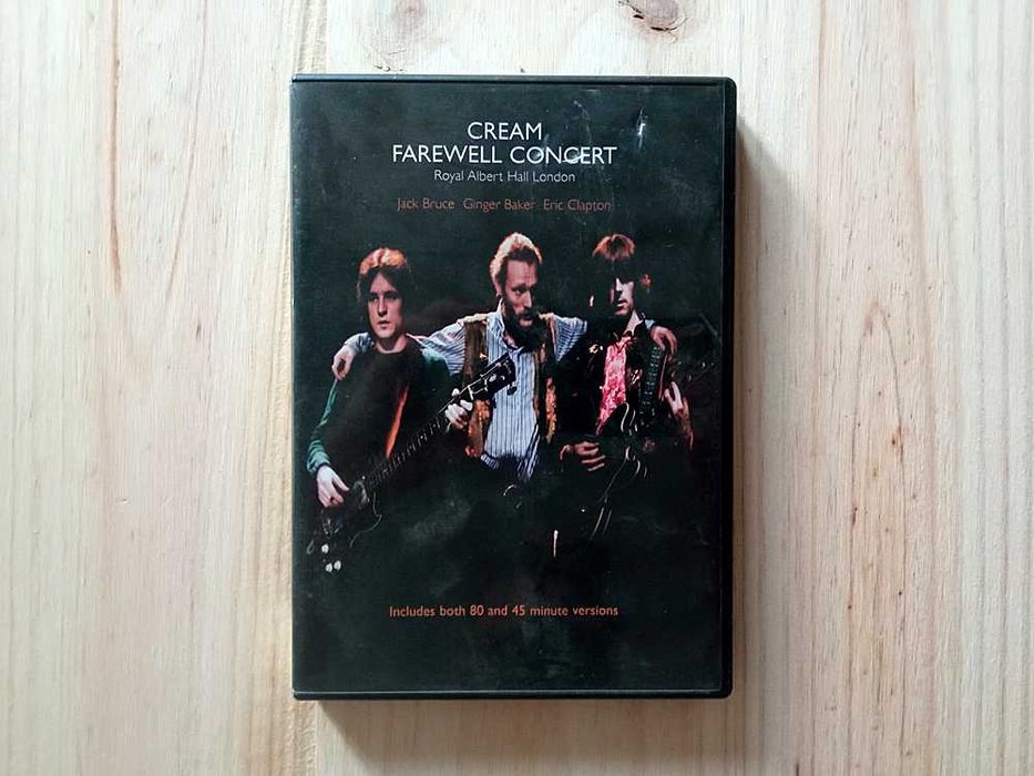 DVD Cream - Farewell Concert Royal Albert Hall London