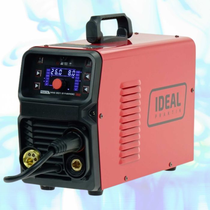 Spawarka Migomat PRAKTIK MIG201 SYNERGIC LED 200A CPKsochaczew