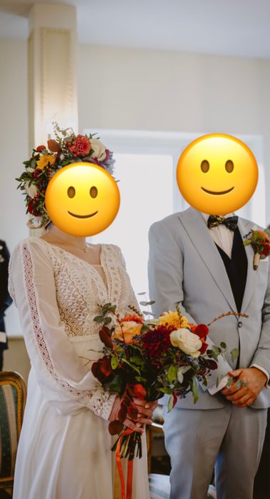 Suknia ślubna  boho