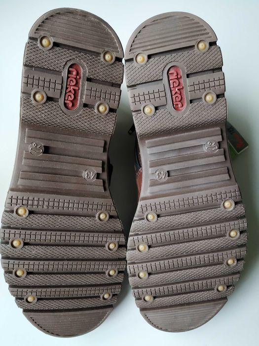 Rieker чоловічі черевики  43 Розмір , 29 см кеди хайтопи туфлі ( як ECCO , Geox , Skechers , Clarks ) ботинки полуботинки  взуття обувь