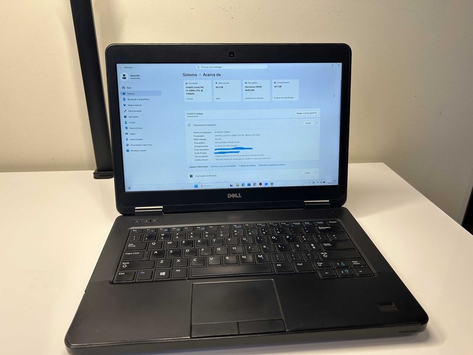 Portátil Laptop Notebook Dell Latitude E5440 i5 16GB SSD