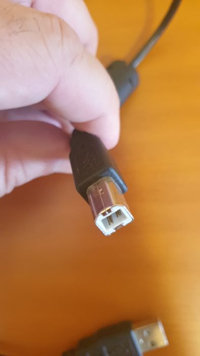 Cabo USB para impressora USB-A / USB-B