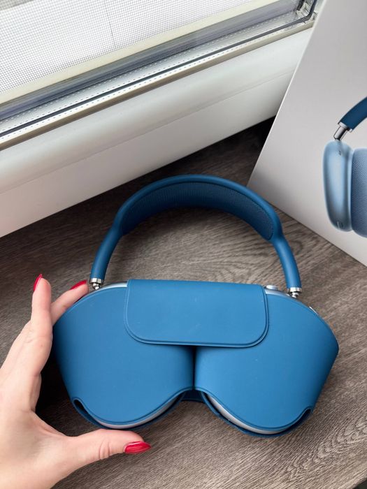 AirPods Max (Sky Blue z niebieskim pałąkiem) – oryginalne