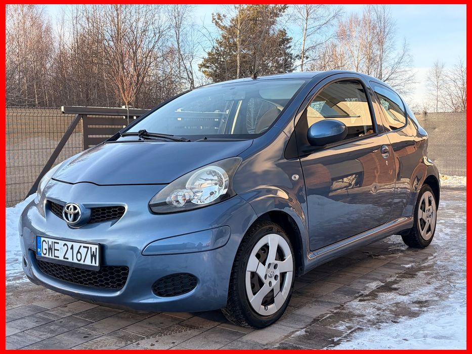 Toyota Aygo 1.0 benzyna / Ekonomiczny / Zarejestrowany w Polsce